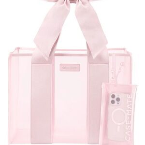 Case-Mate Light Pink Transparent Tote